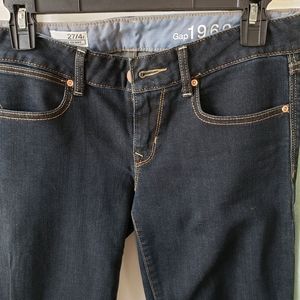 Gap jeans size 4 dark wash.  Size 4